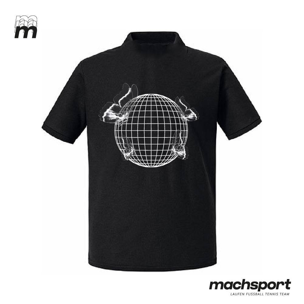 HAK | HAS Eferding Lifestyle-Poloshirt schwarz - machsport