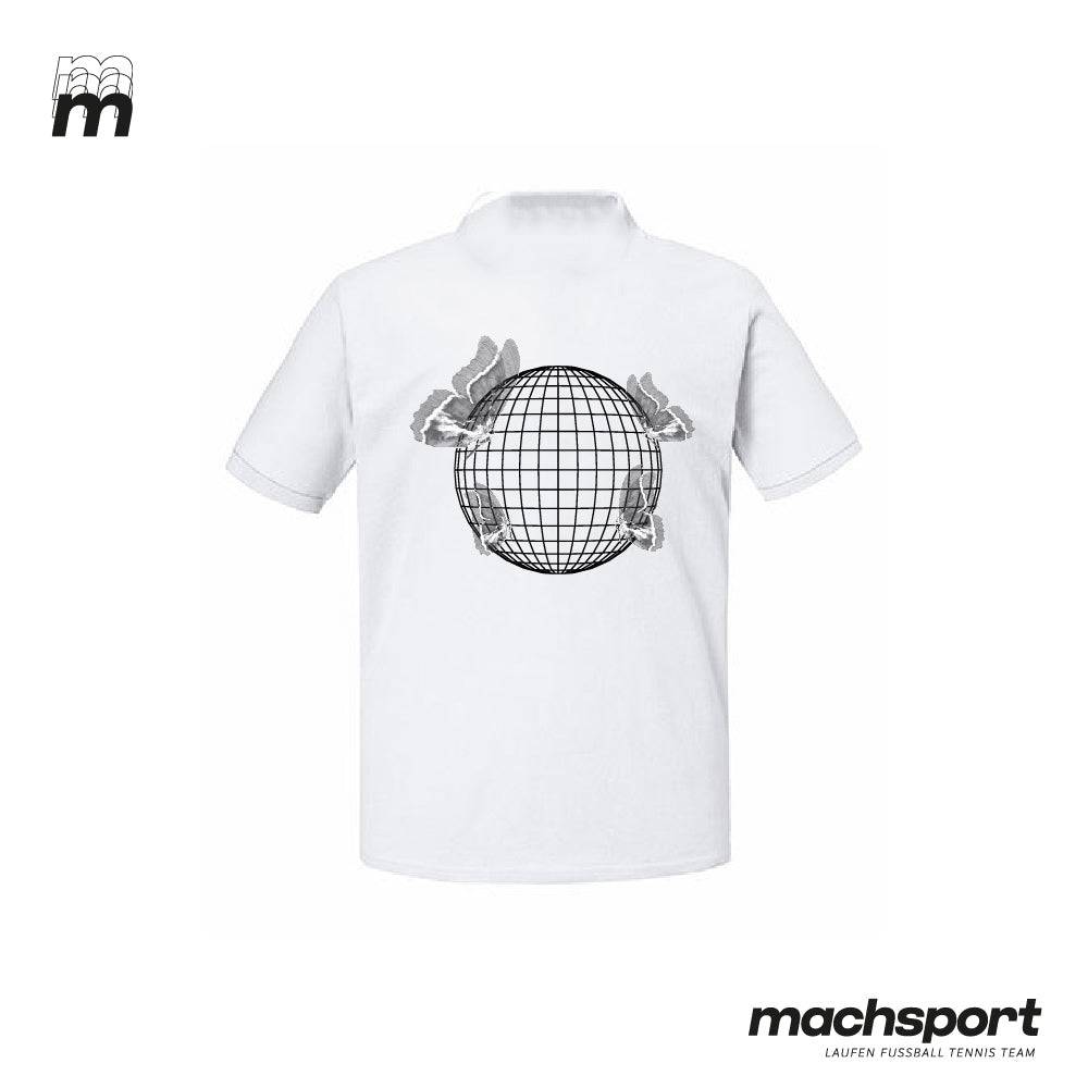 HAK | HAS Eferding Lifestyle-Poloshirt weiß - machsport