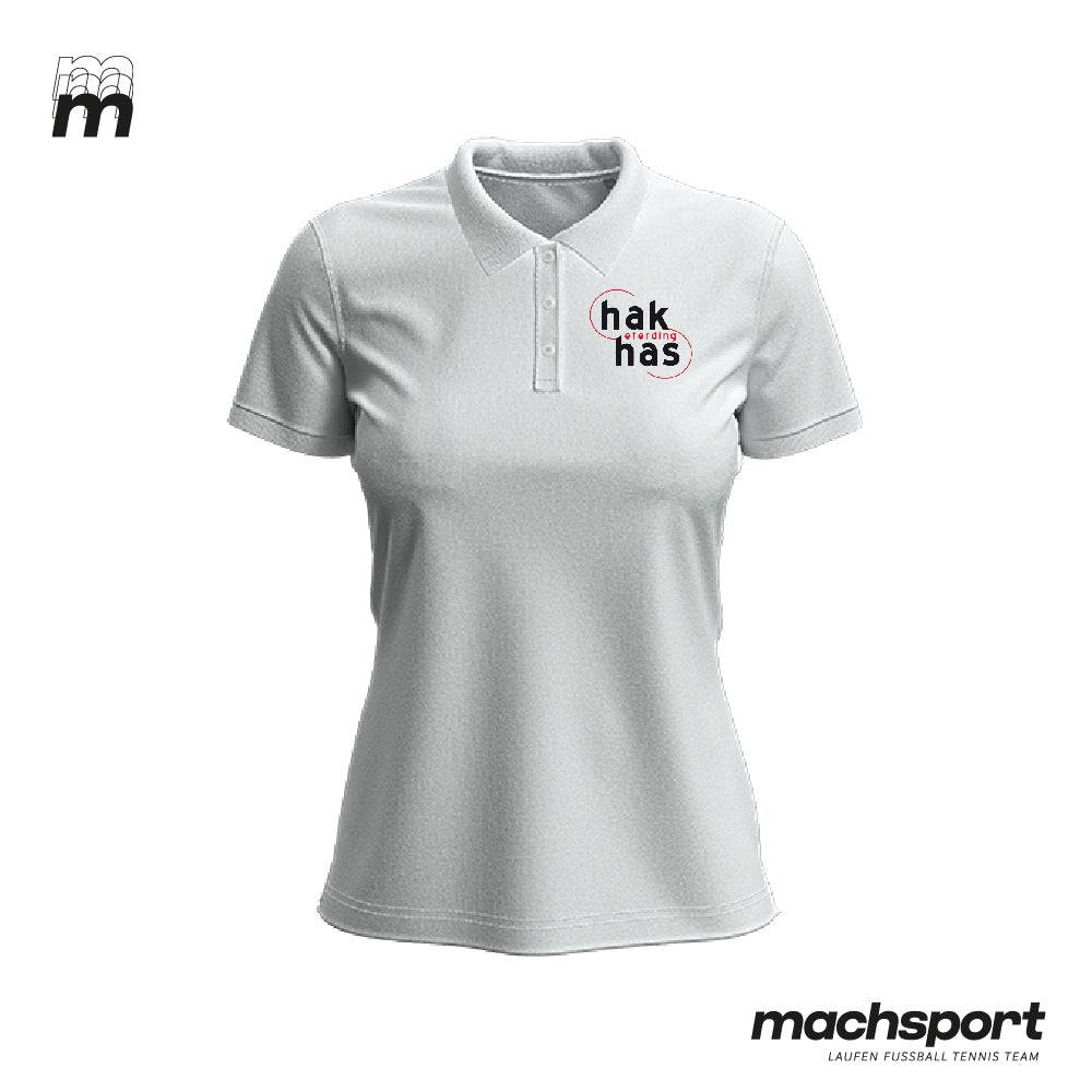HAK | HAS Eferding Workwear-Polo Damen weiß - machsport