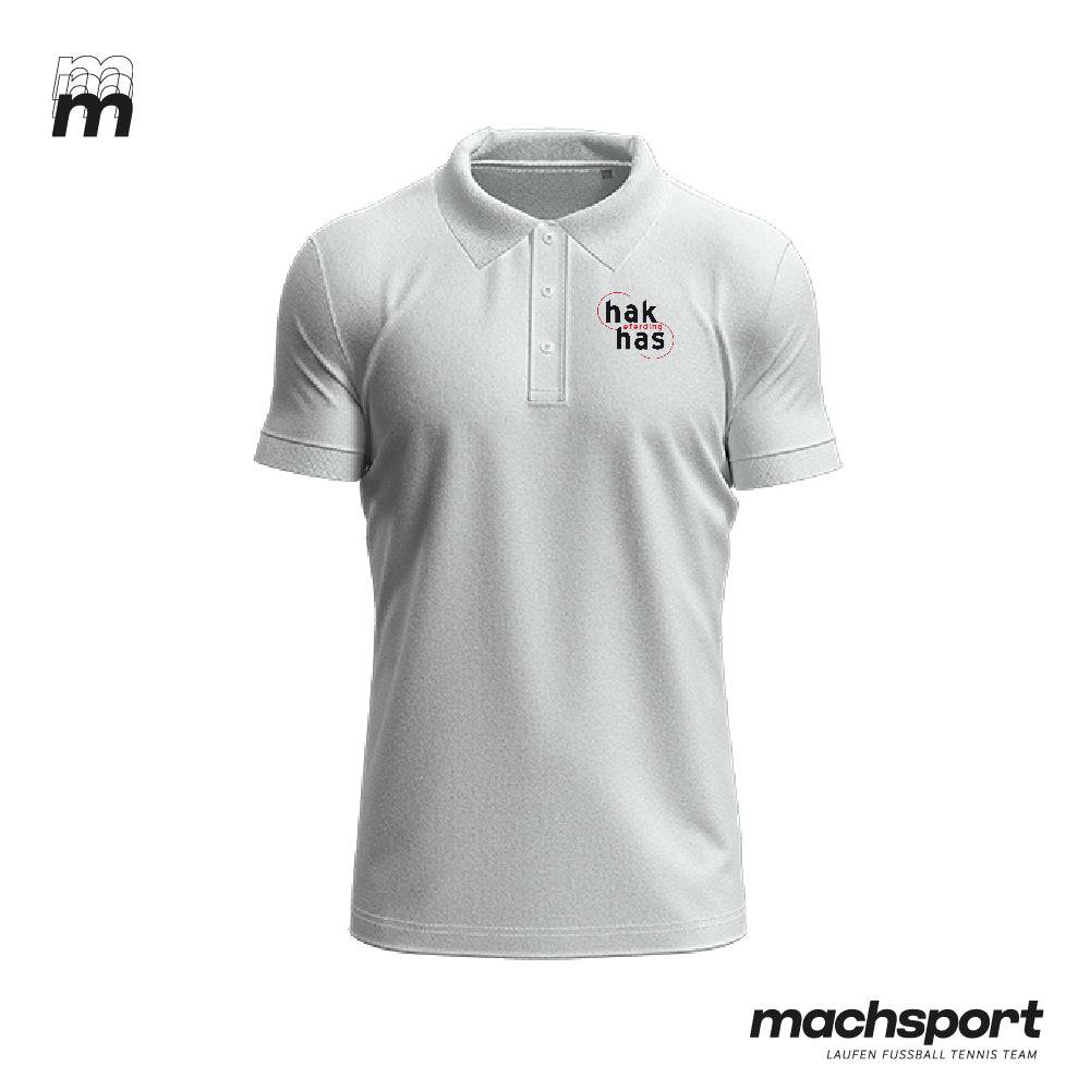 HAK | HAS Eferding Workwear-Polo Herren weiß - machsport