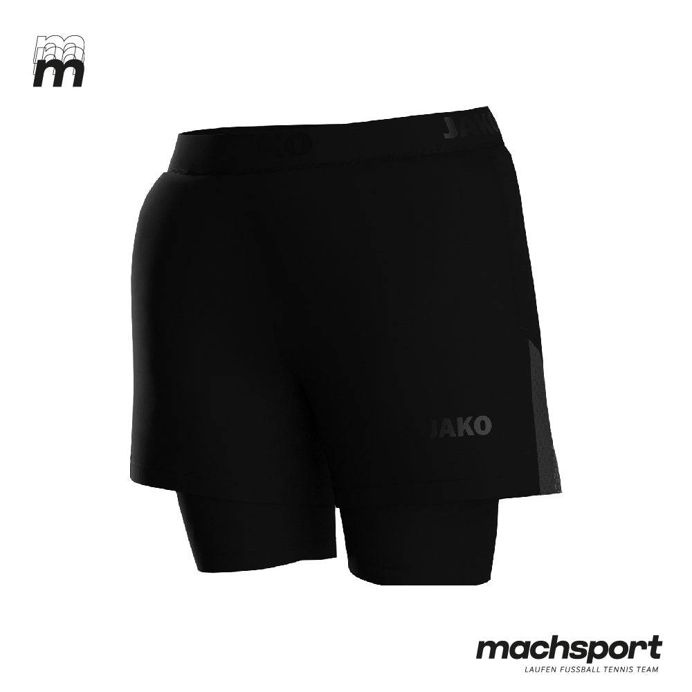Laufclub Weichstetten 2in1 Laufshorts Damen - machsport