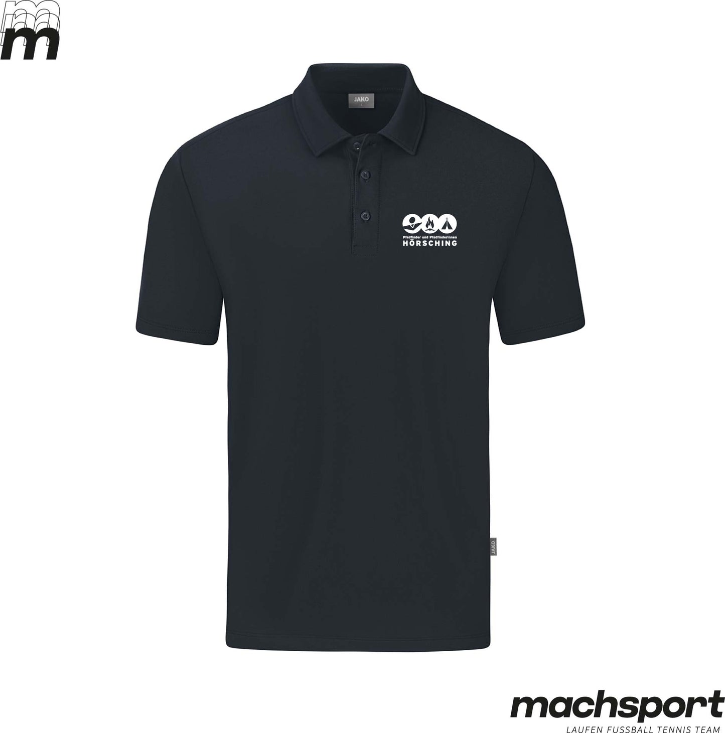 Pfadfinder Hörsching Polo anthrazit Herren - machsport