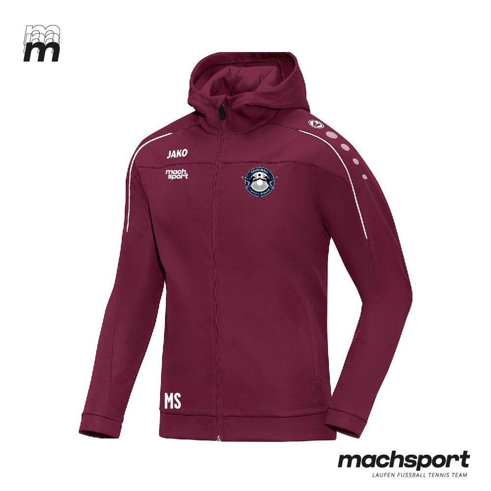 SPG Traun/St. Martin Kapuzenjacke bordeaux Damen - machsport