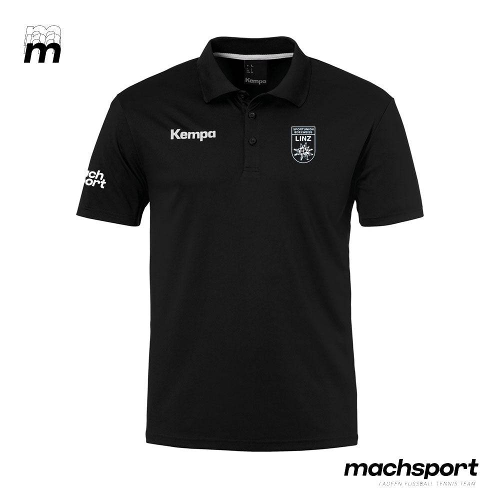 Sportunion Edelweiss Linz Handball Poloshirt funktionell - Schwarz - machsport