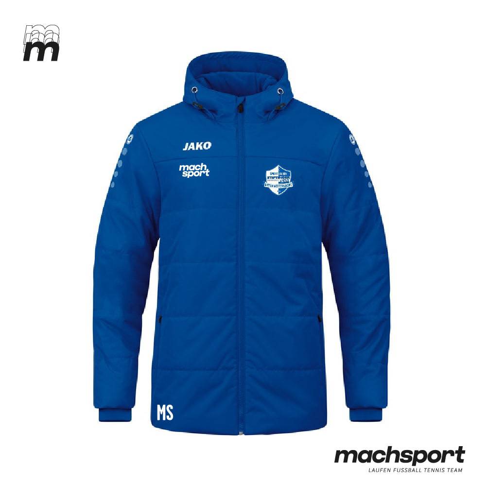 Sportunion Unterweitersdorf Coachjacke mit Kapuze - machsport