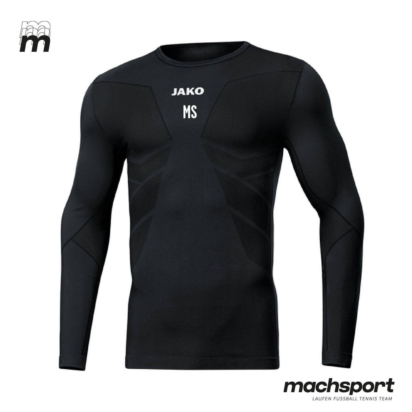 Union Pucking Unterziehshirt lang schwarz - machsport