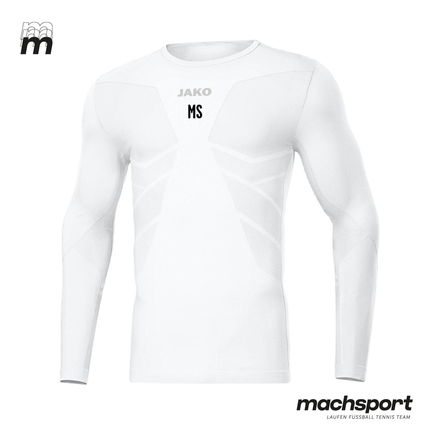 Union Pucking Unterziehshirt lang weiß - machsport