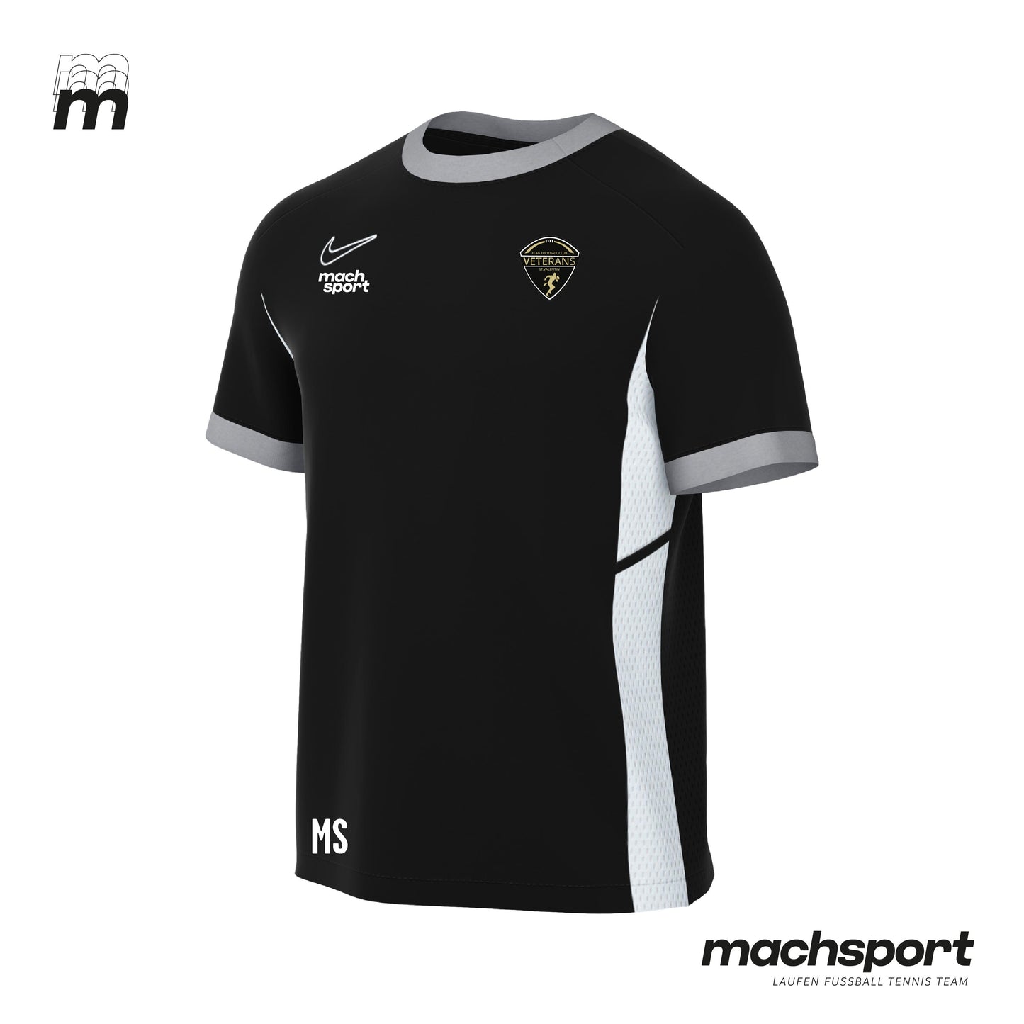 FFC Veterans Trainingsshirt schwarz - machsport