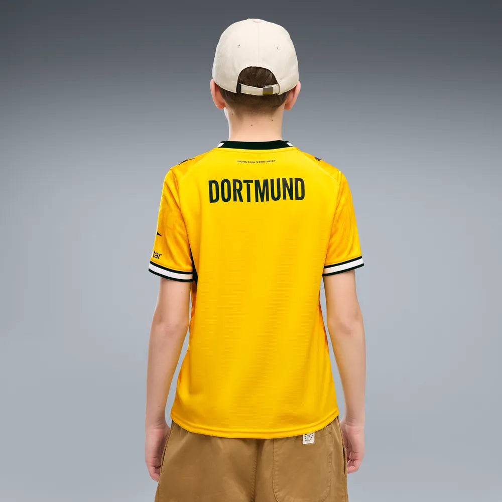 BVB Kinderfußballshirt Heimtrikot Replica 2026/2027, Borussia Dortmund Heimtrikot mit dryCELL für junge Fans - machsport