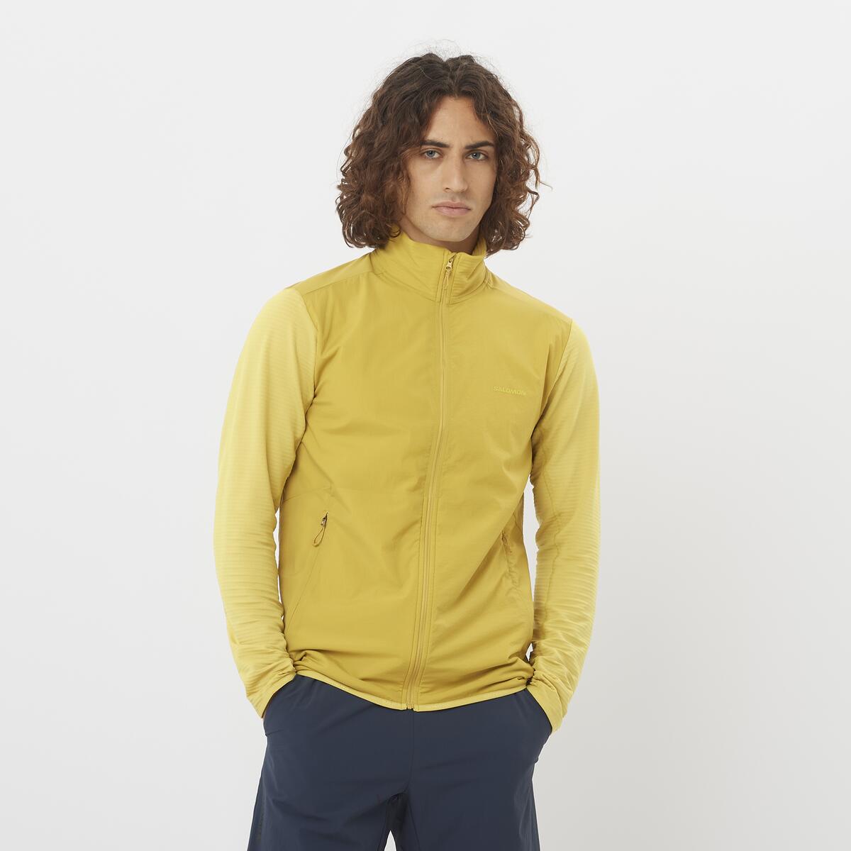 Salomon Herrenjacke Sntial Lightwarm Hybrid JKT - machsport