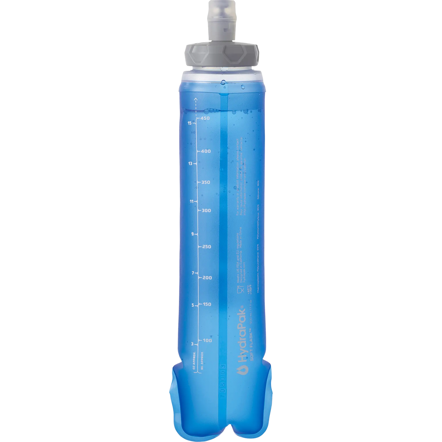 Salomon Soft Flask 500 ml, Soft Flask für Trailrunning mit hohem Durchfluss und 42 mm Öffnung - machsport