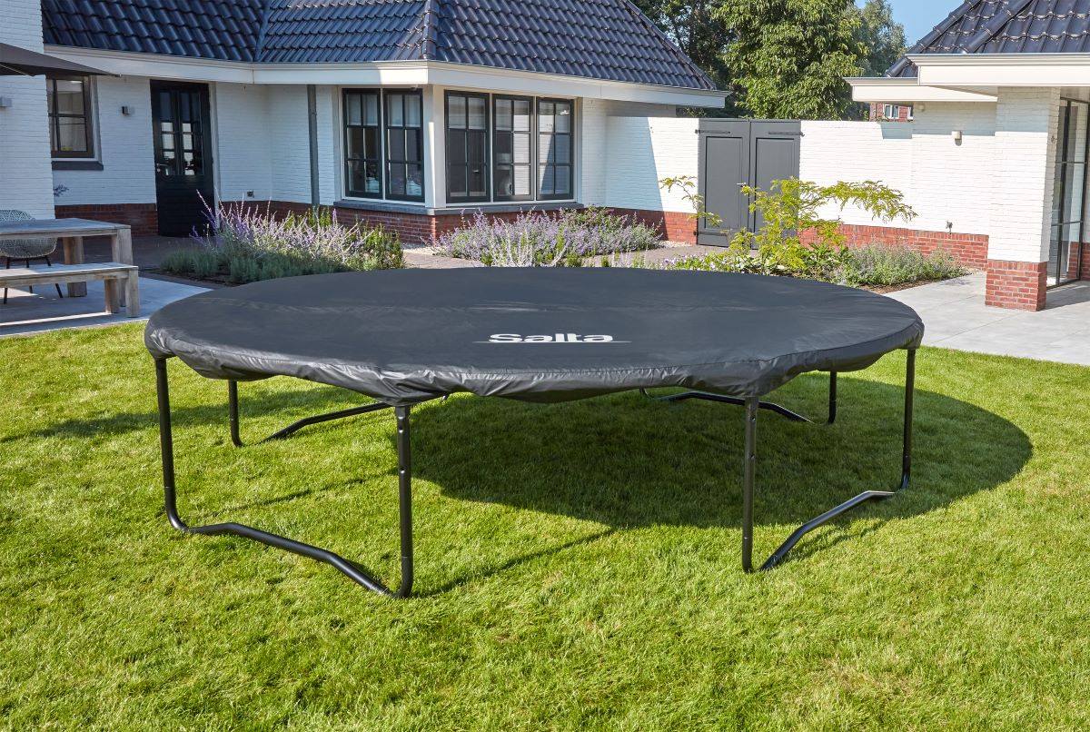 Salta Abdeckplane 251cm - Rund Schwarz - machsport