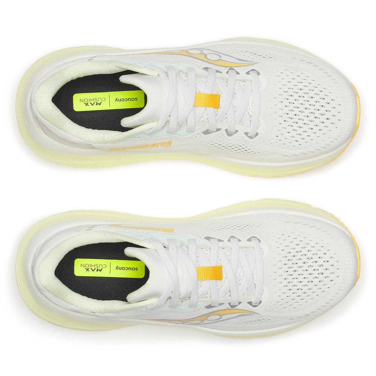 Damenlaufschuhe von Saucony, gestützt, Modell Guide 19, mit atmungsaktivem Obermaterial und flexibler Laufsohle.