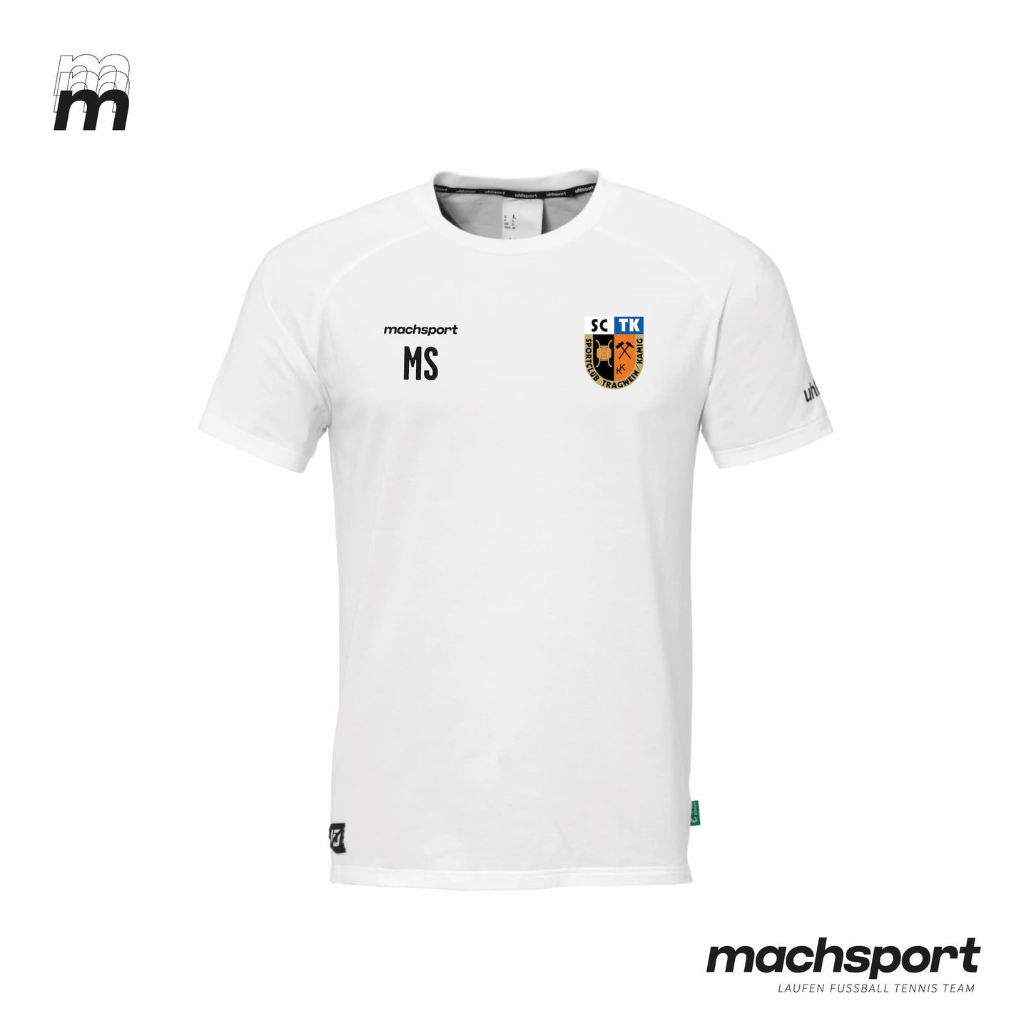 SC Tragwein/Kamig Freizeitshirt weiß - machsport