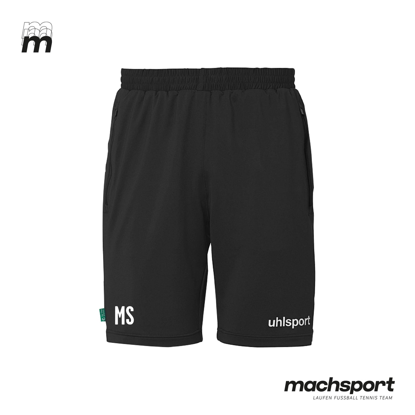 SV Aschach a. d. D. Trainingsshorts mit Reißverschluss - machsport