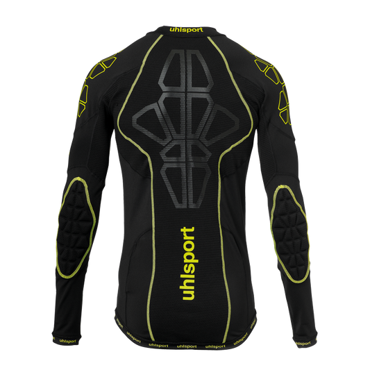 Uhlsport Torwartshirt Biomikframe baselayer – Rückansicht – schwarz / M