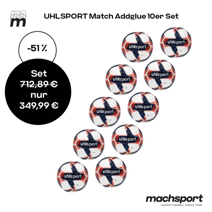 Uhlsport Match Addglue 10er-Set inkl. Ballnetz