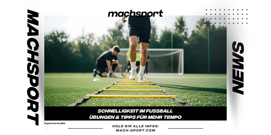 Schnelligkeitstraining im Fußball