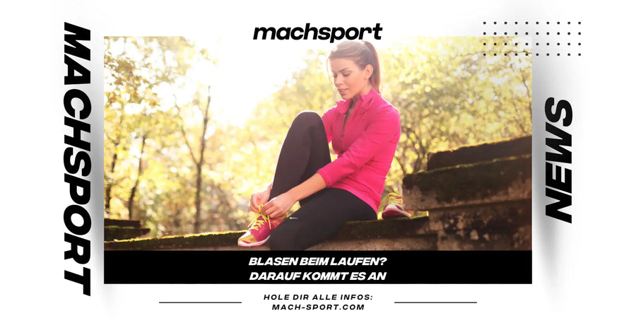 Läuferin mit Laufschuhen