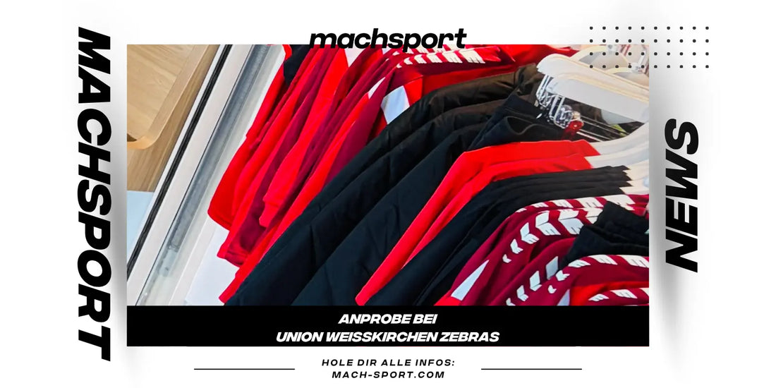 Anprobe Union Weißkirchen Zebras