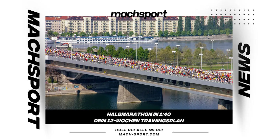 Vienna City Marathon, Läufer laufen über die Brücke