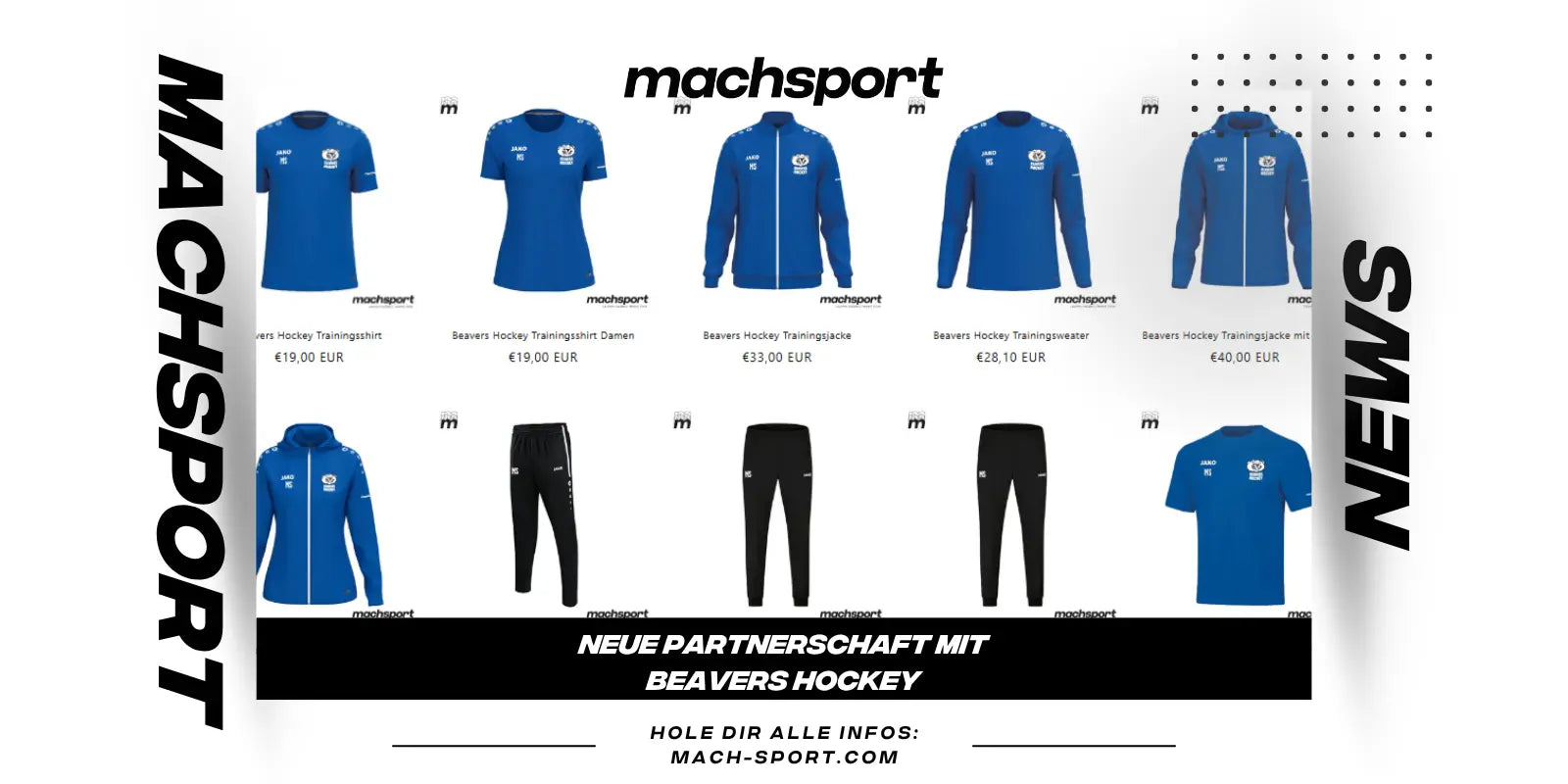 Beavers Hockey Partnerschaft Kollektion