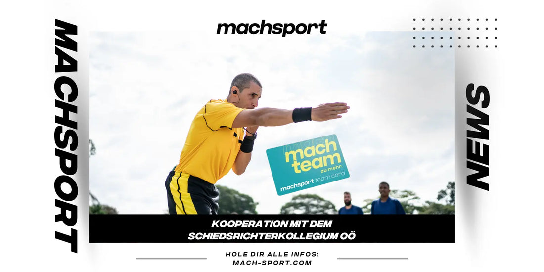 Schiedsrichterkollegium OÖ Kooperation mit machsport