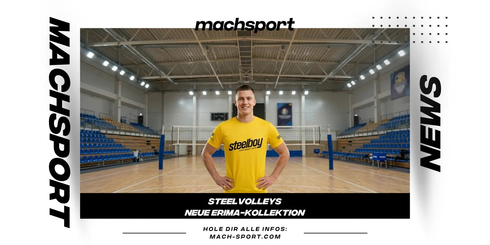 Steelvolleys neue Erima-Kollektion
