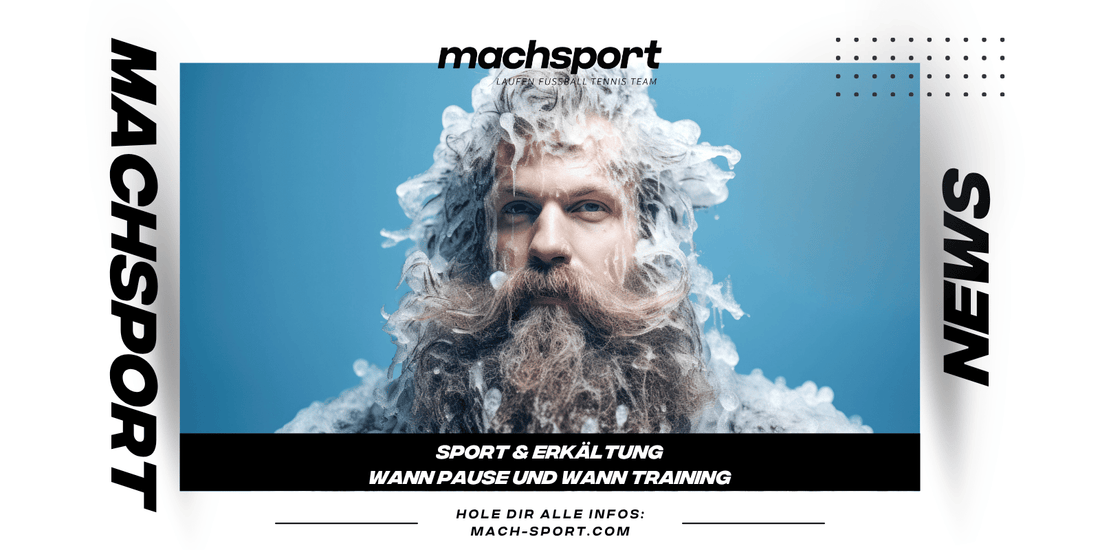 Mann mit Eis im Gesicht