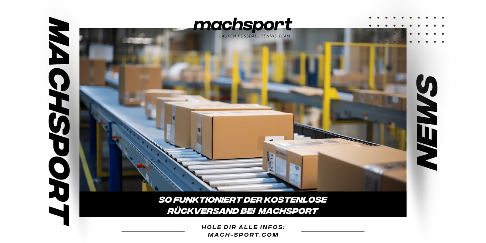 Paketband mit Paketen