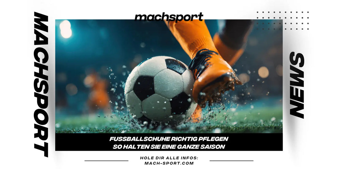 Fussballschuhe richtig pflegen