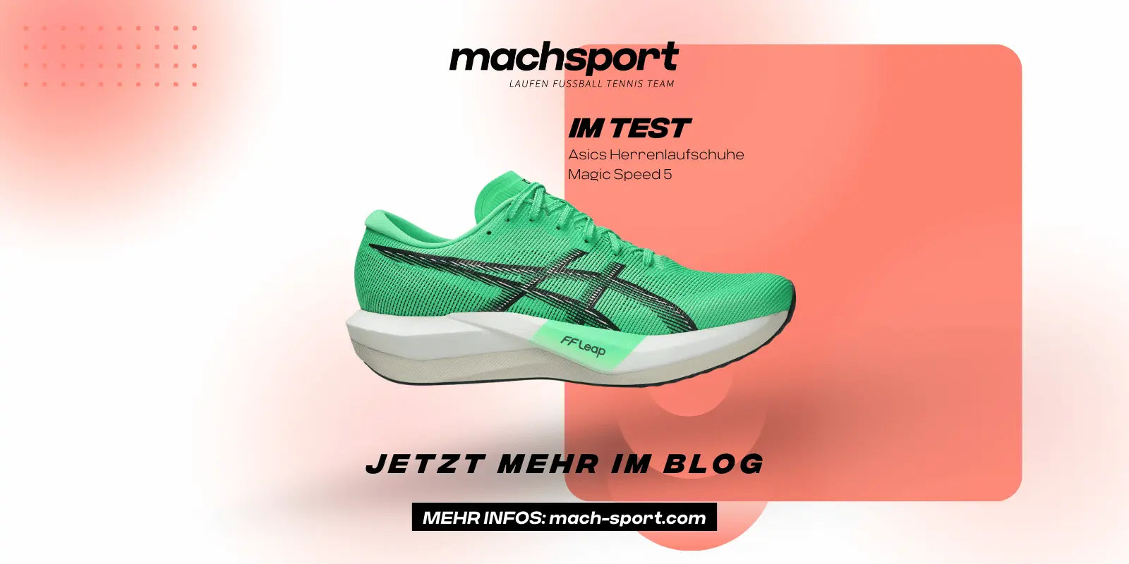 Test: Wie schnell und direkt ist der Asics Magic Speed 5 im Training?