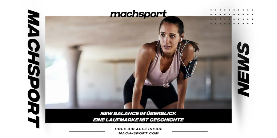 New Balance Läuferin