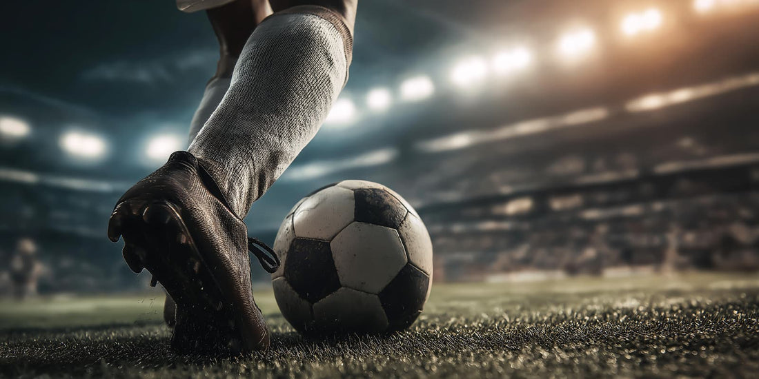 Fußball am Fußballplatz