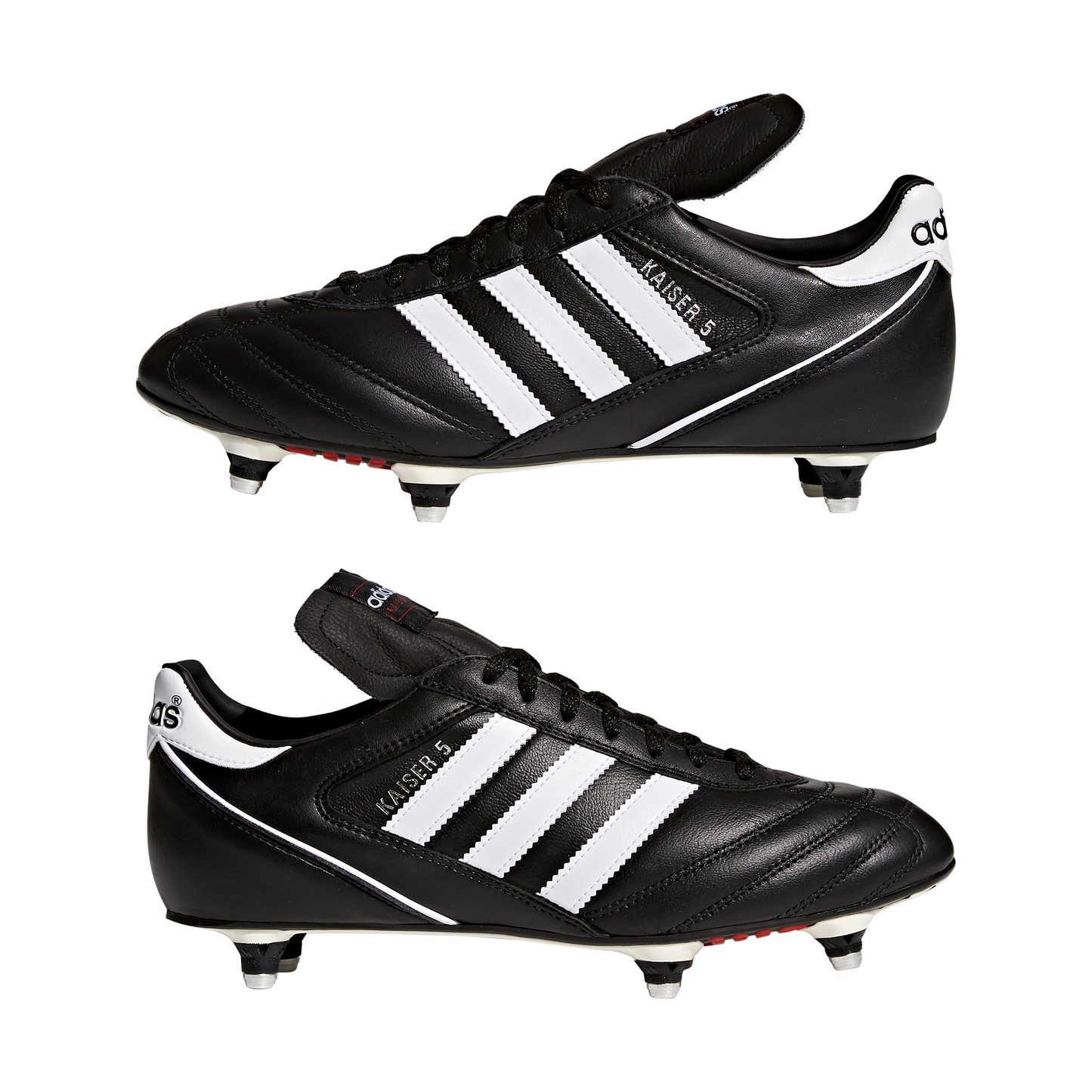 Adidas Fußballschuhe Kaiser 5 Cup - klassisches Design, weiches Leder & optimaler Grip für maximalen Komfort auf weichen Böden