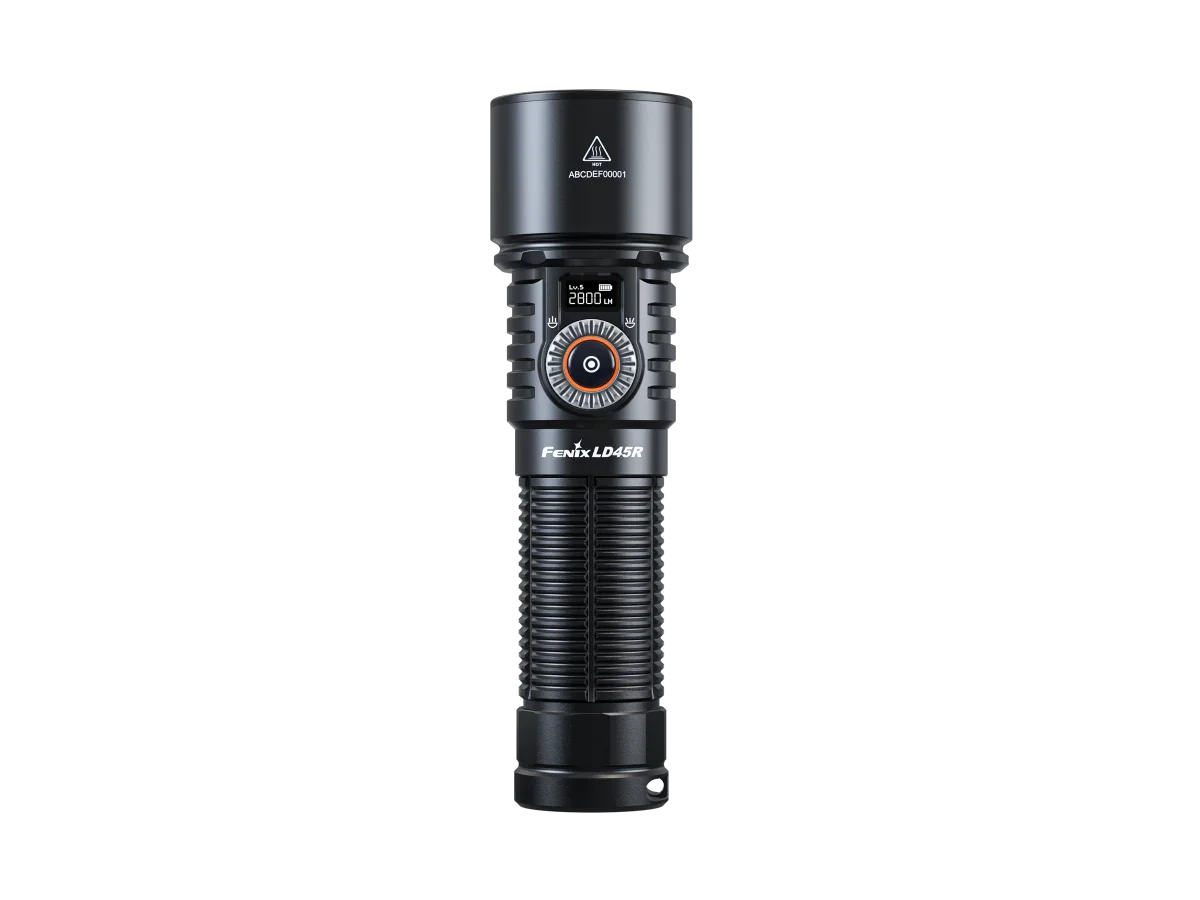 Fenix LD45R digitale Hochleistungs-Taschenlampe mit Fokussteuerung, 2800 Lumen