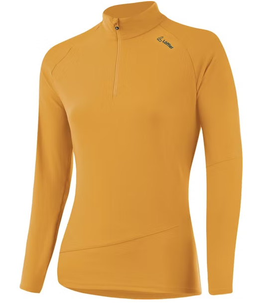 Löffler Damenshirt Midlayer Eva Rew - warm, atmungsaktiv & elastisch für optimalen Komfort bei Outdoor-Aktivitäten