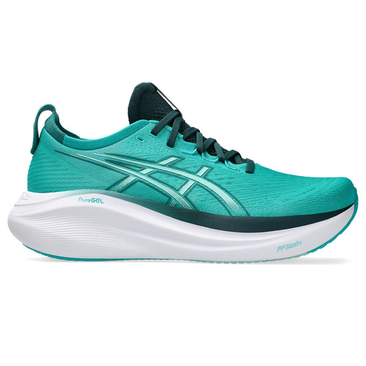 Asics Herrenlaufschuhe Gel-Nimbus 27 – türkis / 42