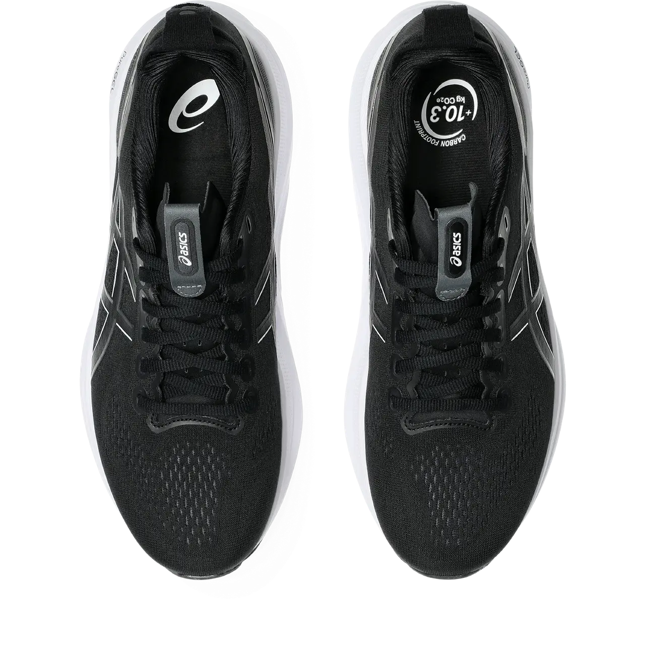 Asics Herrenlaufschuhe Gel Kayano 32 wide, Black/White, Größe 44 – Bild 