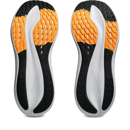 Asics Herrenlaufschuhe Glideride Max 2 Orange Glow/Stadium Orange, neutraler Straßenlaufschuh mit maximaler Dämpfung