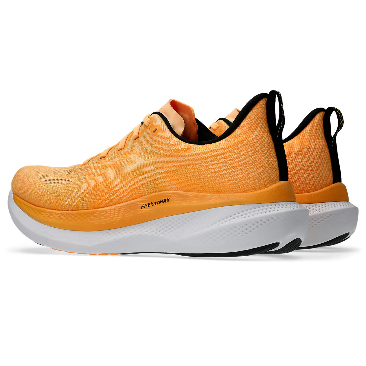Asics Herrenlaufschuhe Glideride Max 2 Orange Glow/Stadium Orange, neutraler Straßenlaufschuh mit maximaler Dämpfung – Bild 