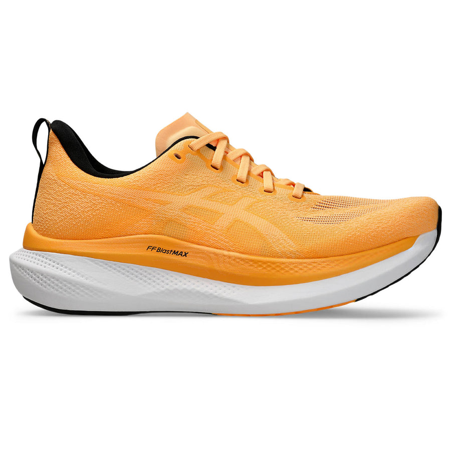 Asics Herrenlaufschuhe Glideride Max 2 Orange Glow/Stadium Orange, neutraler Straßenlaufschuh mit maximaler Dämpfung - machsport
