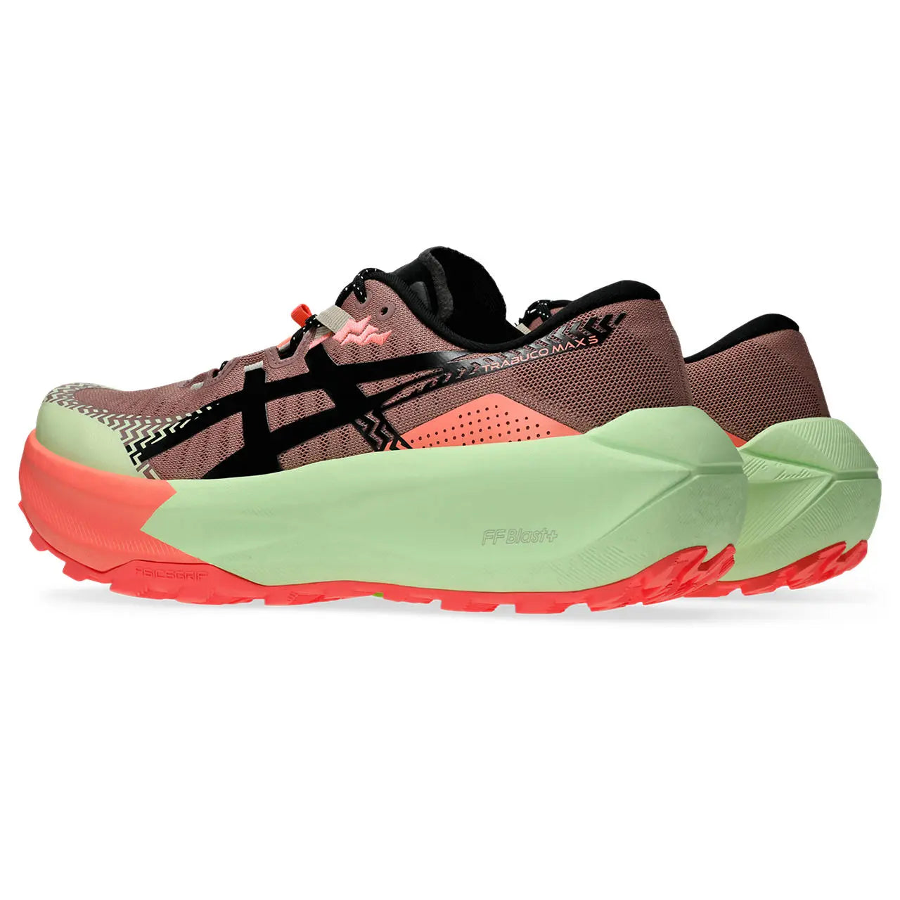 Asics Herrenlaufschuhe Trabuco Max 5, Umeboshi/Black – Bild 