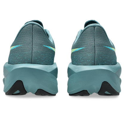 Asics Herrenlaufschuhe Novablast 6, Foggy Teal/Illuminate Yellow