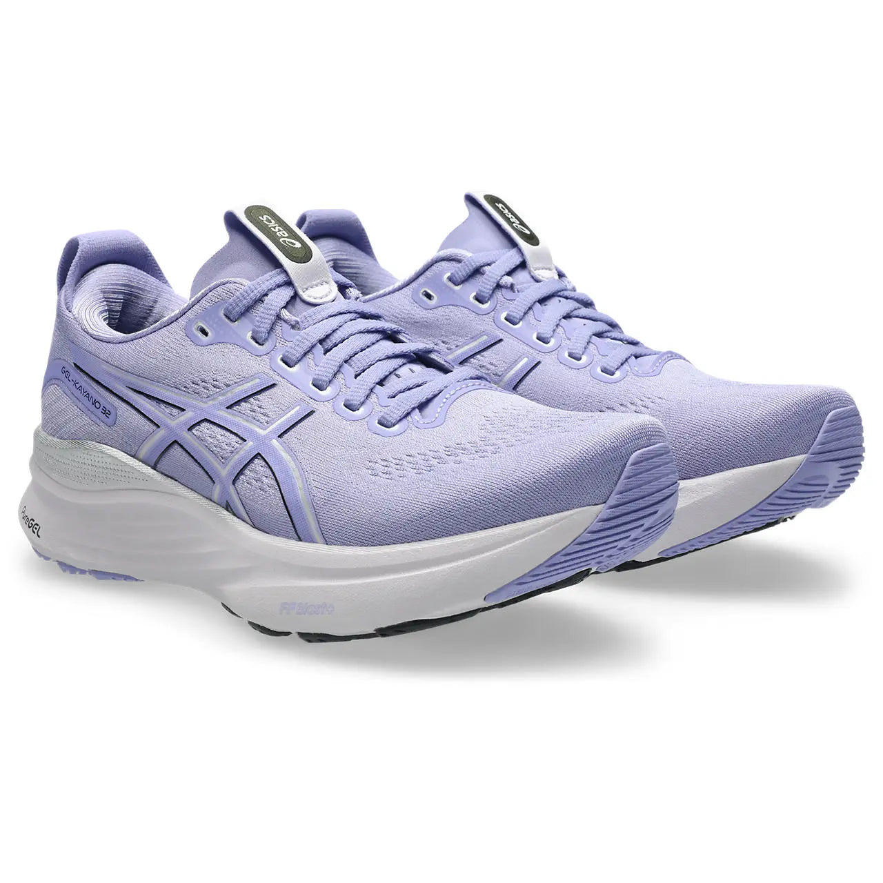 Asics Damenlaufschuhe Gel-Kayano 32, Stabilitätsschuh für, White/Seashell - machsport – Bild 