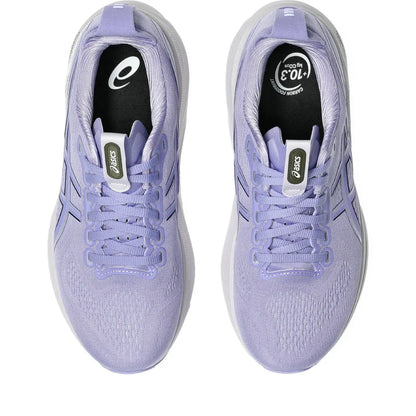 Asics Damenlaufschuhe Gel-Kayano 32, Stabilitätsschuh für, White/Seashell - machsport