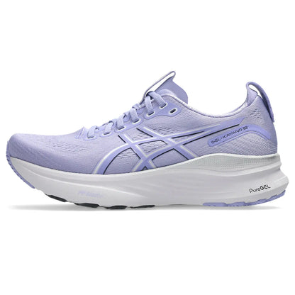 Asics Damenlaufschuhe Gel-Kayano 32, Stabilitätsschuh für, White/Seashell - machsport