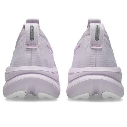 Asics Damenlaufschuhe Gel-Nimbus 28 Dahlia/White, neutraler Komfort-Laufschuh mit maximaler Dämpfung