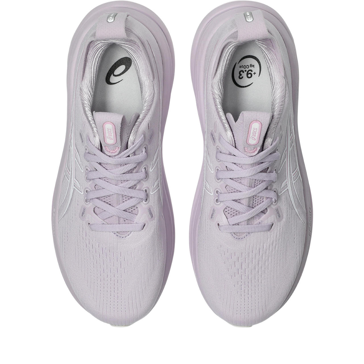 Asics Damenlaufschuhe Gel-Nimbus 28 Dahlia/White, neutraler Komfort-Laufschuh mit maximaler Dämpfung