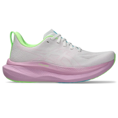 Asics Damenlaufschuhe Glideride Max 2, White/Hazy Lilac